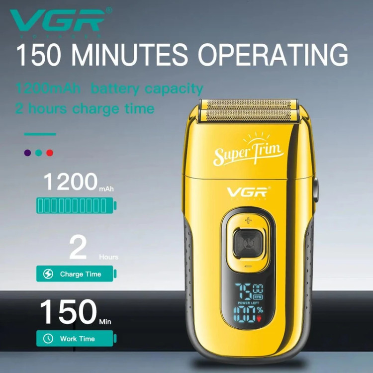 ماشین اصلاح موی سر و صورت وی جی آر مدل V-332