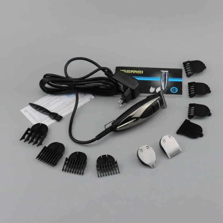 ماشین اصلاح سر و صورت جیمی مدل GM-830 (سیمی)