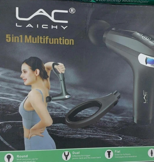 ماساژور تفنگی لایچی مدل L044MG اورجینال (۹ سرعته دیجیتال)