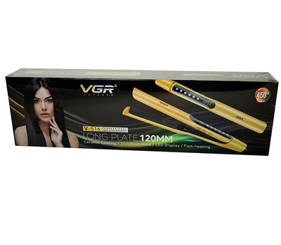 اتو مو و حالت‌دهنده حرفه‌ای وی جی آر مدل VGR V-516 با صفحات سرامیکی