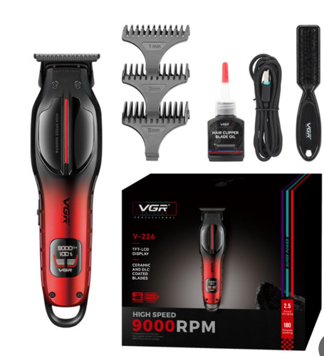 ماشین اصلاح وی جی آر مدل VGR V-226 با تیغه سرامیک برش مستقیم