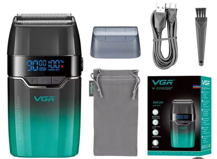 ماشین اصلاح وی جی آر V308ضد آب